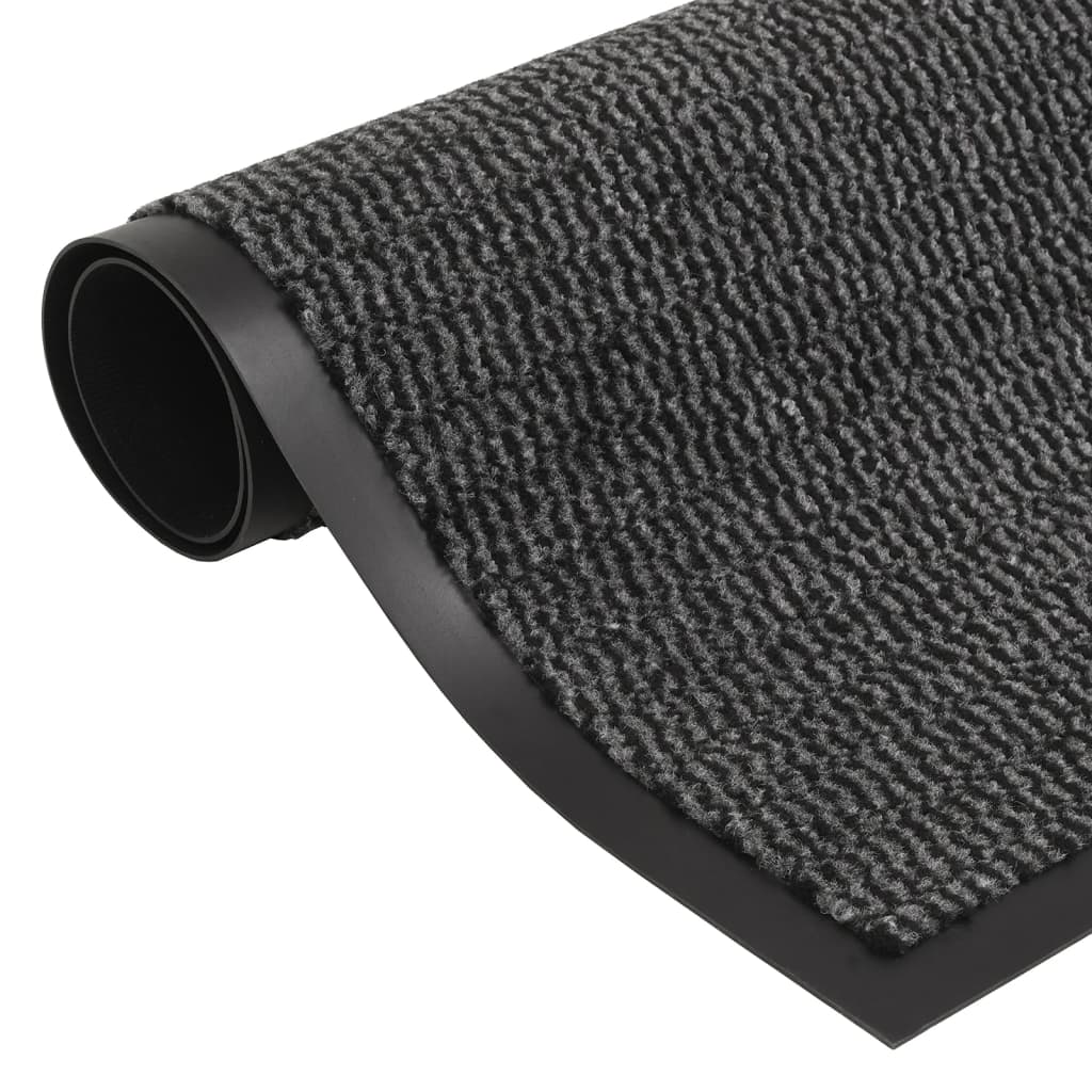 vidaXL Tufted Doormat 60x180 cm Anthracite