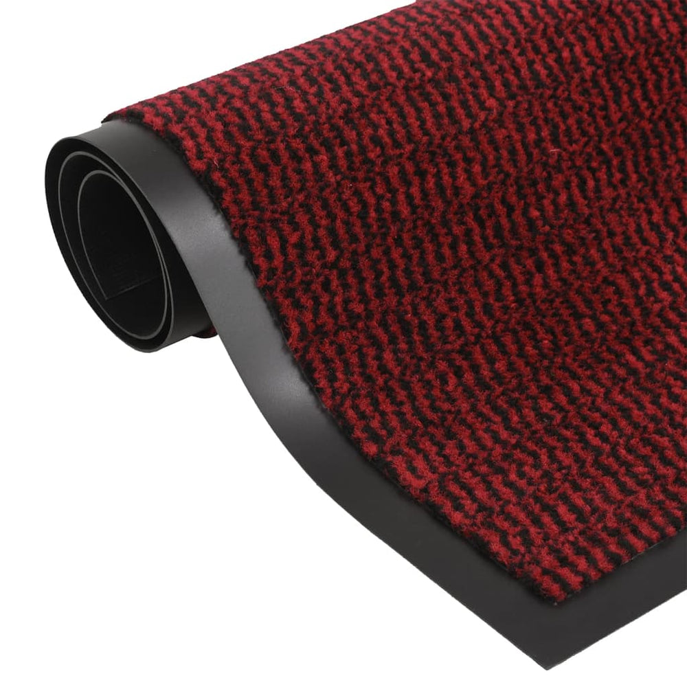 vidaXL Tufted Doormat 60x150 cm Red