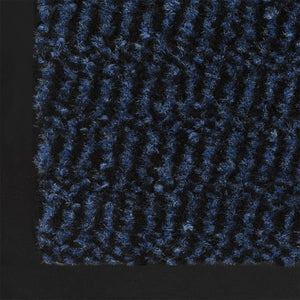 vidaXL Tufted Doormat 60x150 cm Blue
