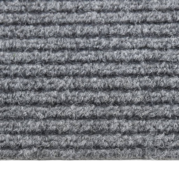 Grauer Schmutzfangläufer 100x350 cm