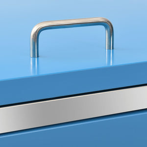 vidaXL Wheelie Bin Storage for 2 Bins 138x77.5x112.5 cm Stainless Steel