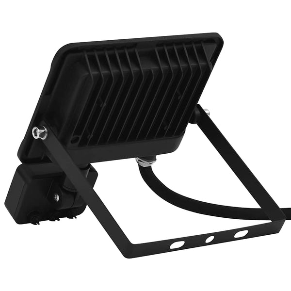 vidaXL LED Floodlight with Sensor 30 W Cool White