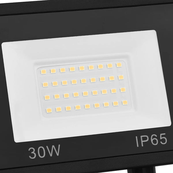 vidaXL LED Floodlight with Sensor 30 W Cool White