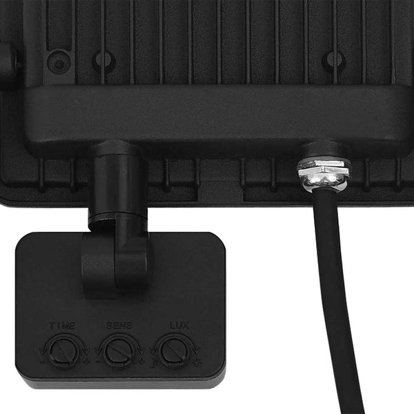 vidaXL LED Floodlight with Sensor 30 W Cool White