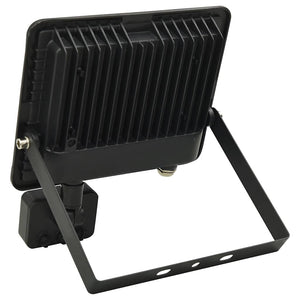 vidaXL LED Floodlight with Sensor 50 W Cool White