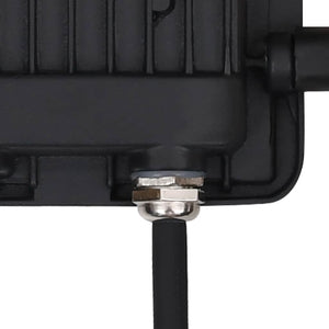 vidaXL LED Floodlight with Handle 20W Warm White