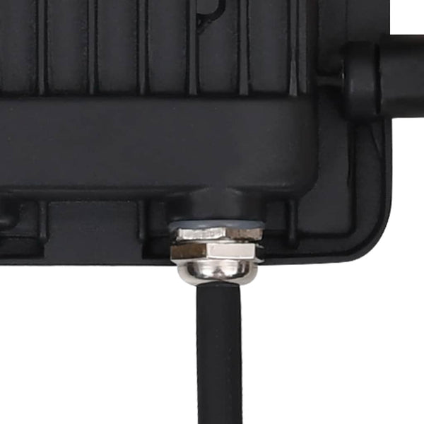 vidaXL LED Floodlight with Handle 20W Warm White