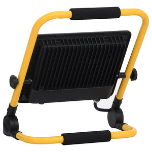 vidaXL LED Floodlight with Handle 100W Cool White