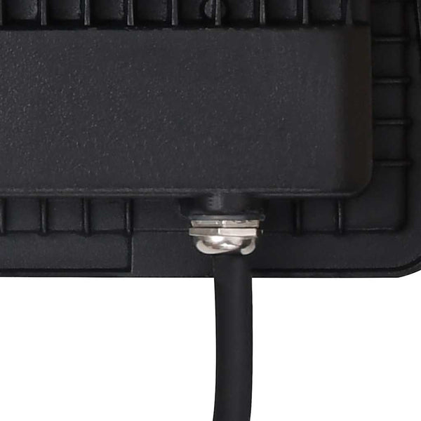 vidaXL LED Floodlight with Handle 100W Cool White