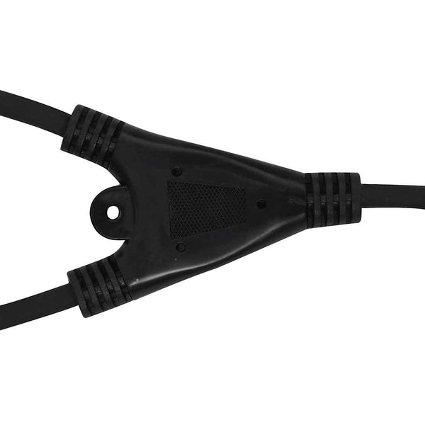 vidaXL LED Floodlight with Handle 2x30 W Warm White