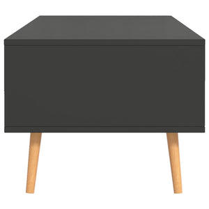 vidaXL Coffee Table Grey 100x49.5x43 cm Engineered Wood