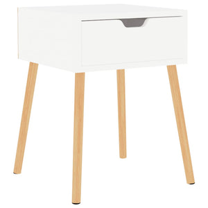 vidaXL Nightstand White 40x40x56 cm Engineered Wood