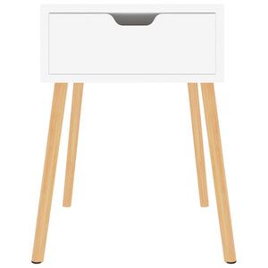 vidaXL Nightstand White 40x40x56 cm Engineered Wood