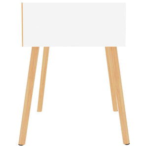 vidaXL Nightstand White 40x40x56 cm Engineered Wood