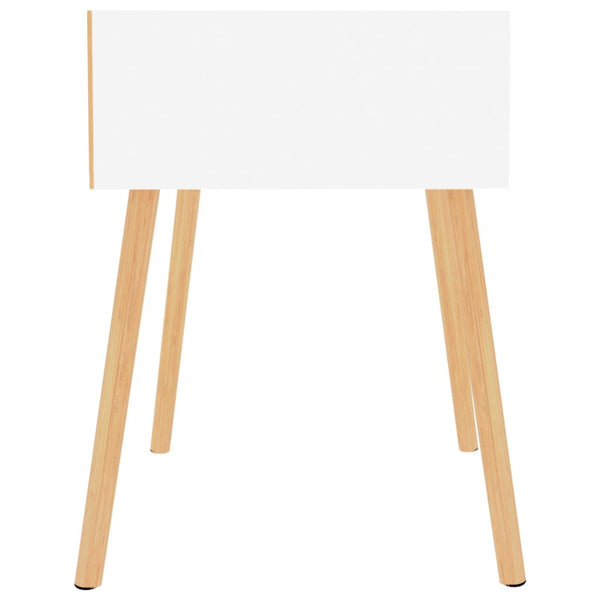 vidaXL Nightstand White 40x40x56 cm Engineered Wood