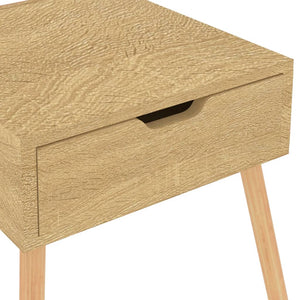 vidaXL Nightstands 2 pcs. Sonoma Oak 40x40x56 cm Engineered Wood