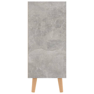vidaXL Sideboard Concrete Gray 90x30x72 cm Engineered Wood