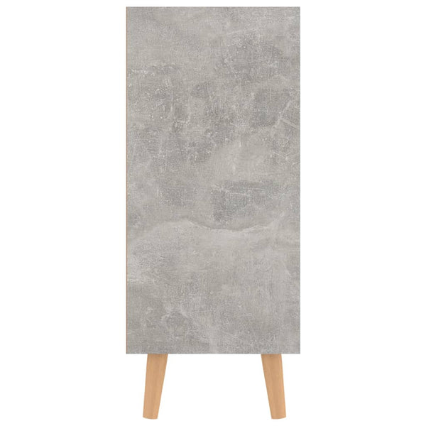 vidaXL Sideboard Concrete Gray 90x30x72 cm Engineered Wood