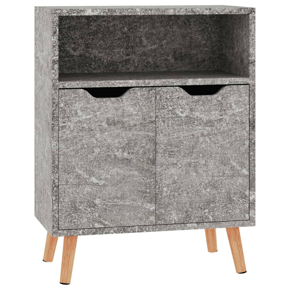 vidaXL Sideboard Concrete Gray 60x30x72 cm Engineered Wood