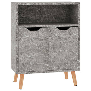 vidaXL Sideboard Concrete Gray 60x30x72 cm Engineered Wood