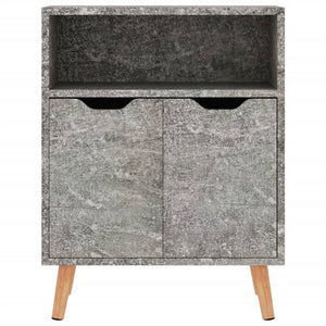 vidaXL Sideboard Concrete Gray 60x30x72 cm Engineered Wood