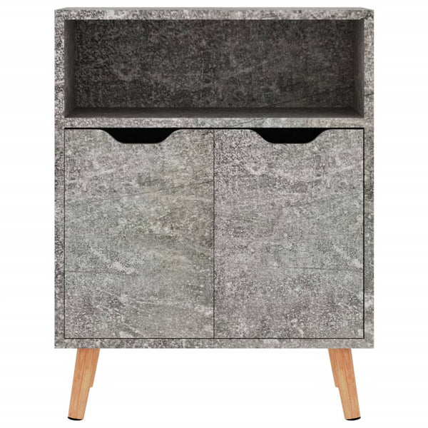 vidaXL Sideboard Concrete Gray 60x30x72 cm Engineered Wood