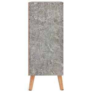 vidaXL Sideboard Concrete Gray 60x30x72 cm Engineered Wood