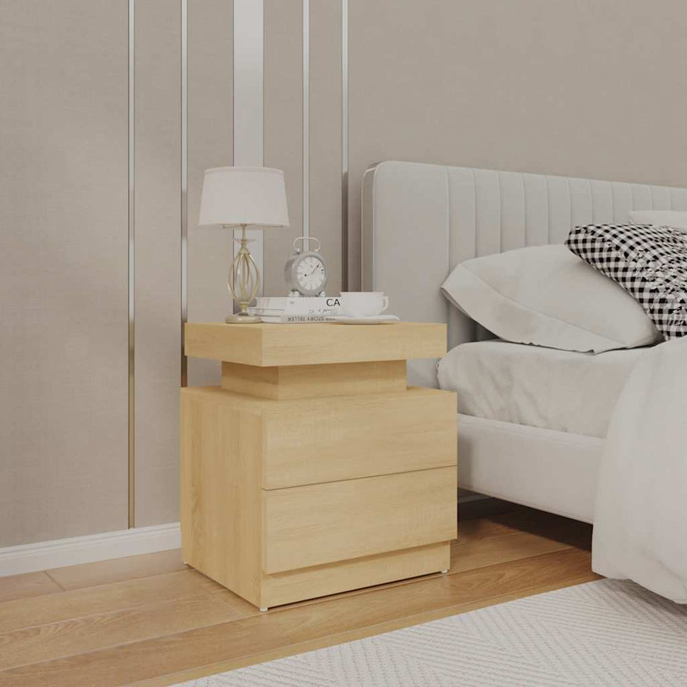 Nachttisch Sonoma Eiche 45x35x52 cm