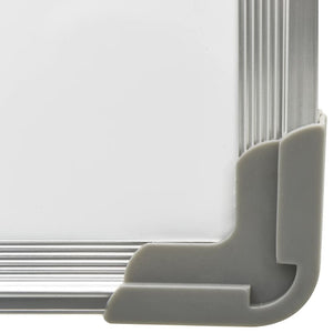 vidaXL Magnetic Whiteboard White 110x60 cm Steel
