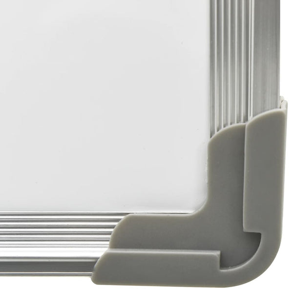 vidaXL Magnetic Whiteboard White 110x60 cm Steel