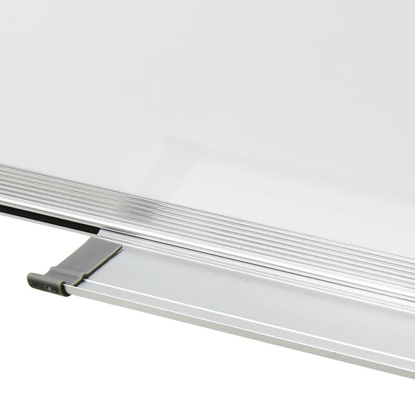 vidaXL Magnetic Whiteboard White 110x60 cm Steel