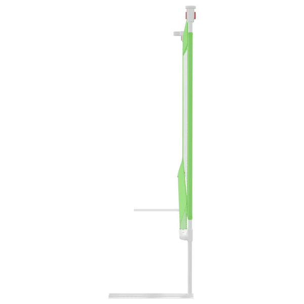 vidaXL Toddler Bed Rail Green 140x25 cm Fabric