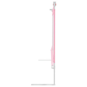 vidaXL Toddler Bed Rail Pink 190x25 cm Fabric