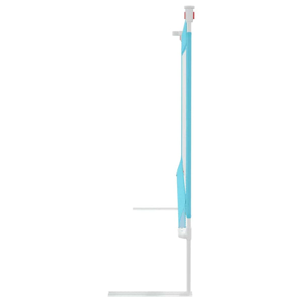 vidaXL Toddler Bed Rail Blue 100x25 cm Fabric