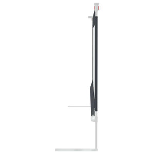 vidaXL Toddler Bed Rail Dark Gray 160x25 cm Fabric