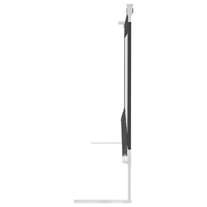 vidaXL Toddler Bed Rail Dark Grey 180x25 cm Fabric