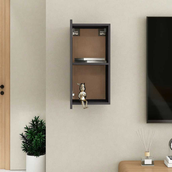 Grauer TV-Schrank 60cm