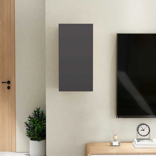 Grauer TV-Schrank 60cm