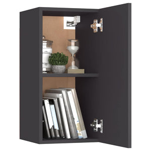 Grauer TV-Schrank 60cm