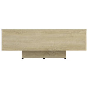 vidaXL Coffee Table Sonoma Oak 85x55x31 cm Engineered Wood