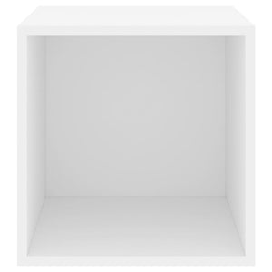 Wandschränke Weiß 37x37x37cm, 2er Set