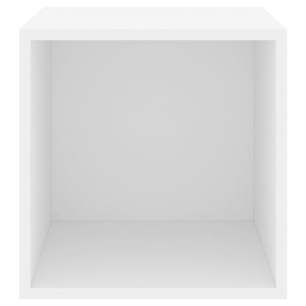 Wandschränke Weiß 37x37x37cm, 2er Set