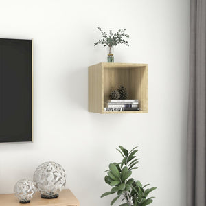 Wandschrank Sonoma-Eiche 37x37 cm