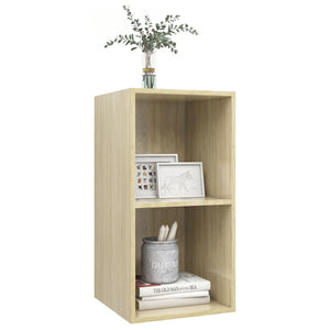 TV-Wandschrank Sonoma-Eiche 37x72 cm