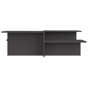 vidaXL Coffee Tables 2 pcs. Grey 111.5x50x33 cm Engineered Wood