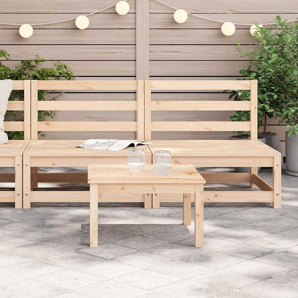 vidaXL Garden Center Sofa Solid Pine Wood