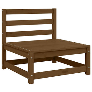 vidaXL Garden Center Sofa Honey Brown Solid Pine Wood