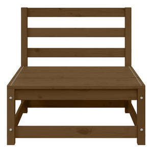 vidaXL Garden Center Sofa Honey Brown Solid Pine Wood