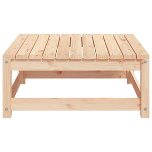 vidaXL Garden Stool 70x70x30 cm Solid Pine Wood
