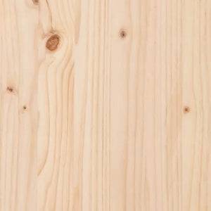 vidaXL Garden Stool 70x70x30 cm Solid Pine Wood